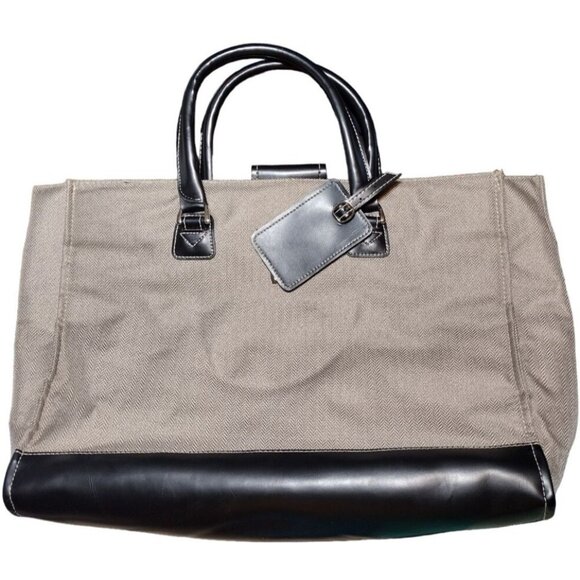 J.C. Penny Tote Bag with Removable Strap Grey-Black NWOT‎ - Picture 1 of 5